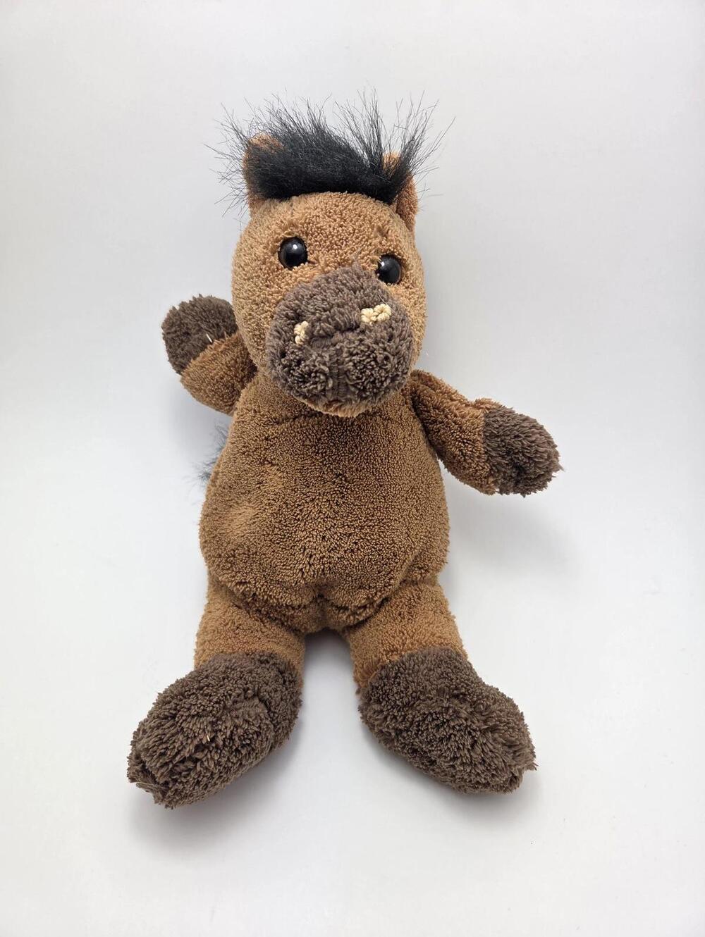Fiesta Vintage Collectible Brown Bean Bag Horse Plush (8 inch)
